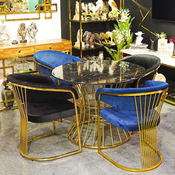 Cage Dining Table Set