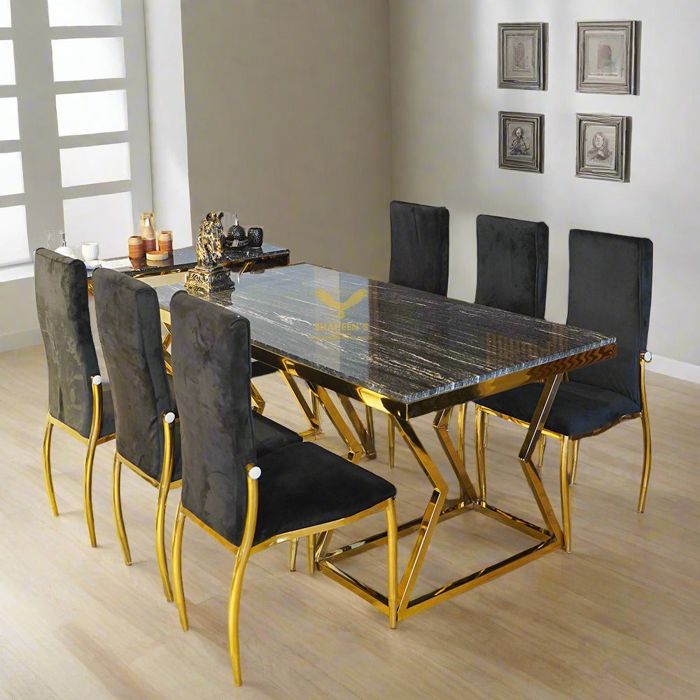 Cross Leg Dining Table