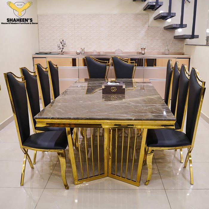 Book Design Dining Table Set