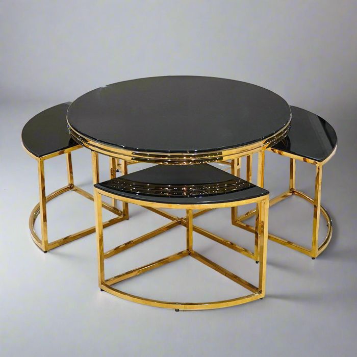Pizza Nesting Table-5pcs Set