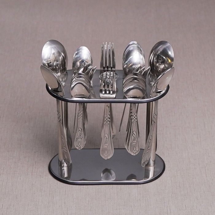STAINLESS STEEL Petal PRINTED 29PCS CUTLERY SET