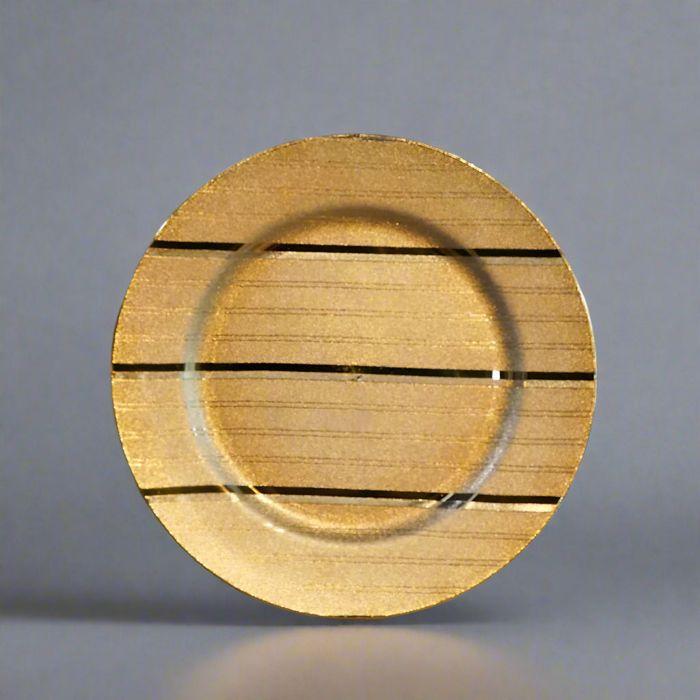 Golden Lined Charging Plate