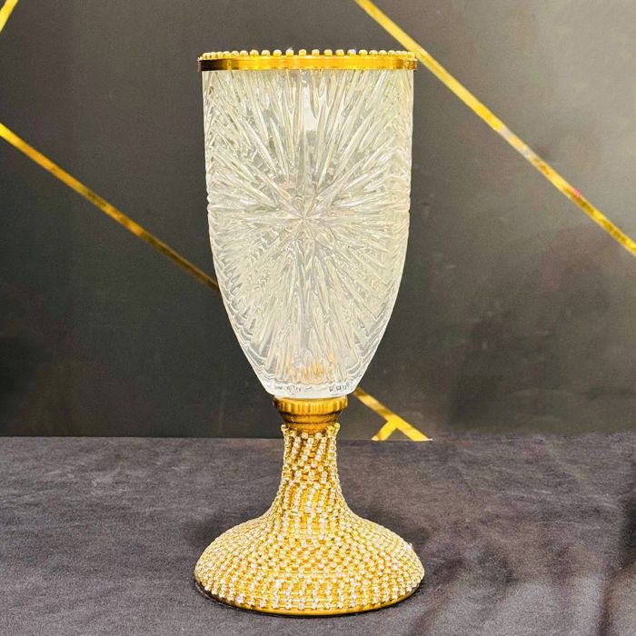 Decorative Golden Glass