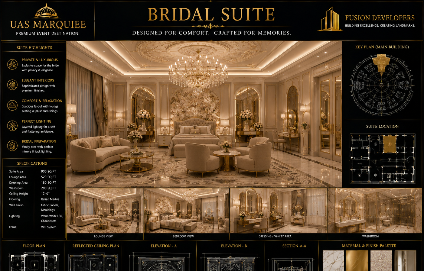 Bridal suite