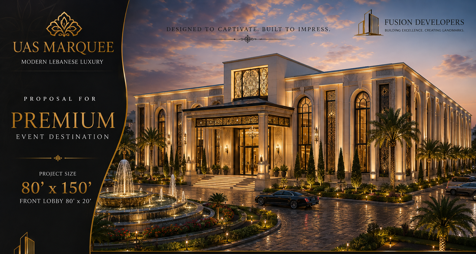 Twilight exterior